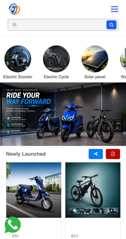 Jaytrade Superstore website on a phone